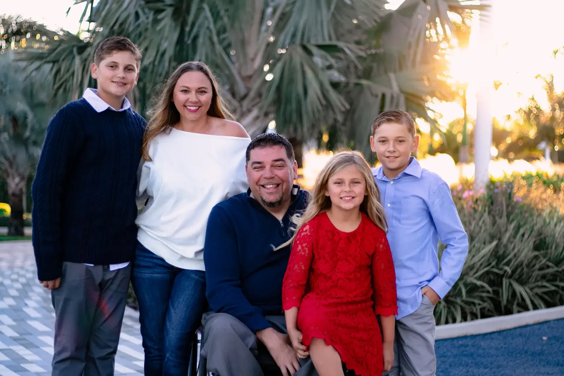 The Jimmy P's family